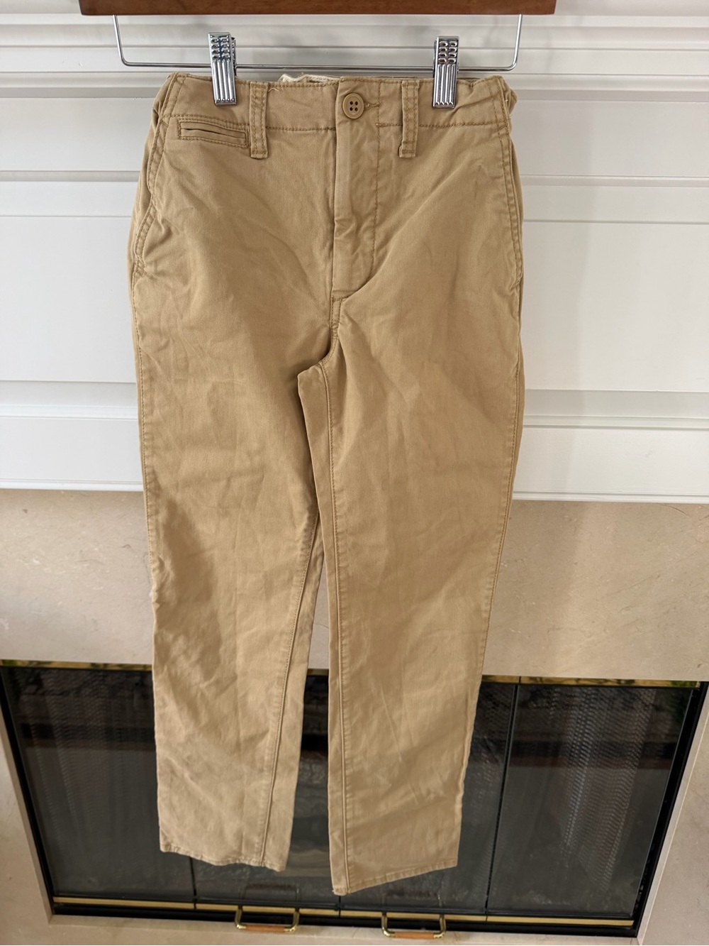GAP Boy’s Khaki Straight Chinos - Beige/Tan